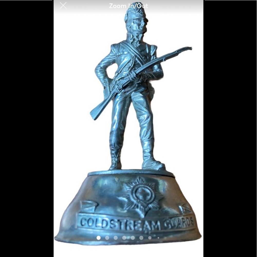 Chris stadden pewter military figurine